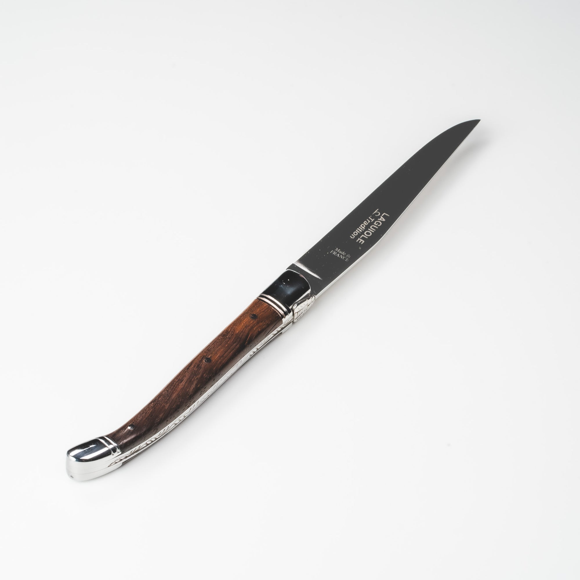 Steakkniv Palisander med 2 stålkraver