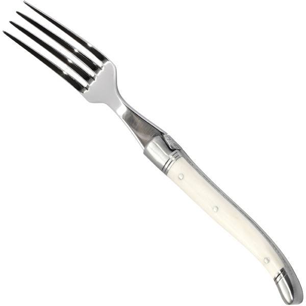 Laguiole Tradition Steakgaffel Hvid Ben